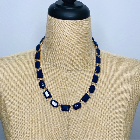 J. Crew Factory Blue Statement Necklace Bundle - Picture 3 of 7